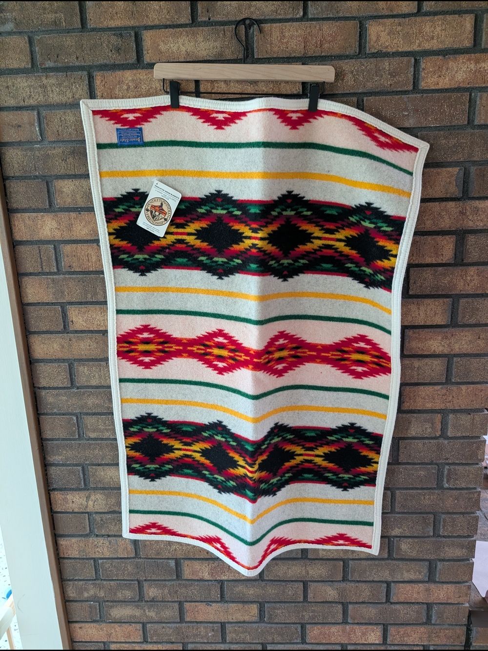 Pendleton Wool Indian Baby Blanket